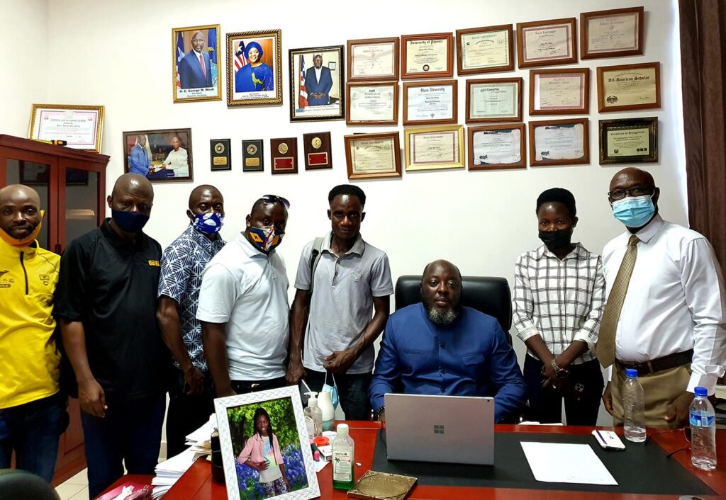 Amb. Dathong at the Ministry